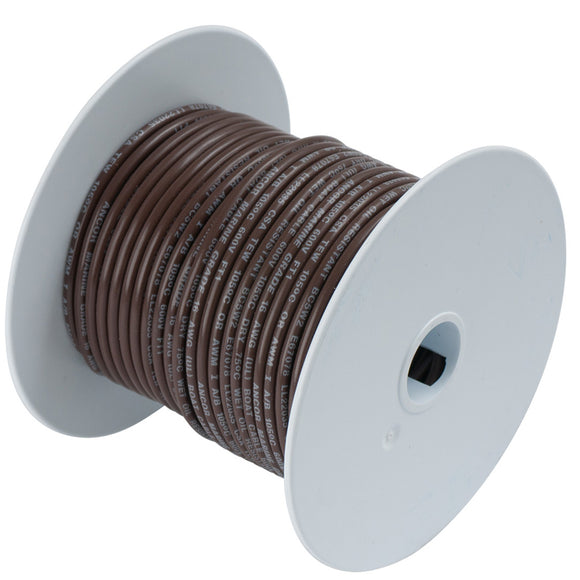 Ancor Brown 16 AWG Tinned Copper Wire - 100' [102210]