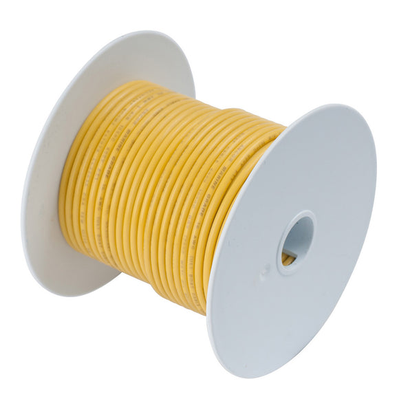 Cable de batería de cobre estañado Ancor amarillo 4 AWG - 50' [113905]