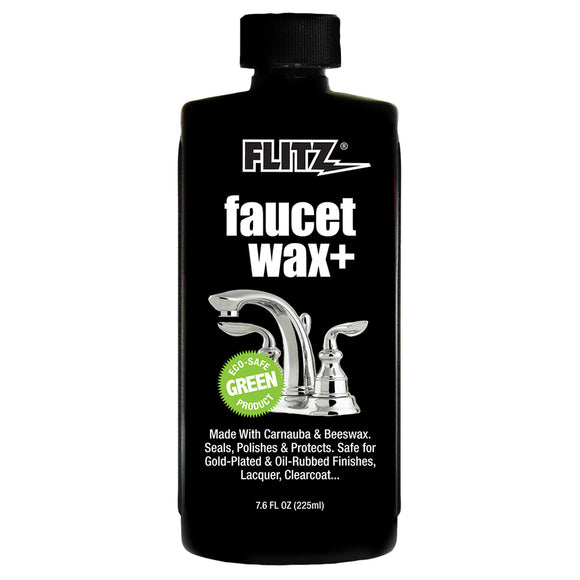 Flitz Faucet Waxx Plus - Botella de 7.6 oz [PW 02685]