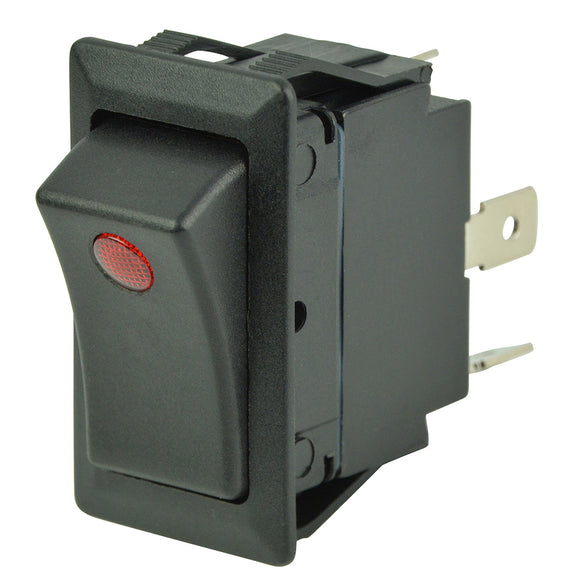 Interruptor basculante BEP SPST - 1-LED - 12V/24V - ENCENDIDO/APAGADO [1001714]