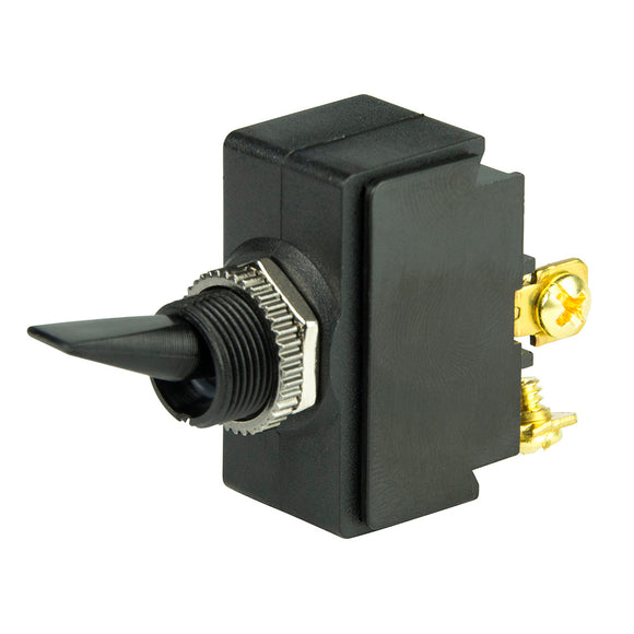 Interruptor de palanca de nylon BEP SPST - 12V - Terminal #6-32 - ENCENDIDO/APAGADO [1001902]