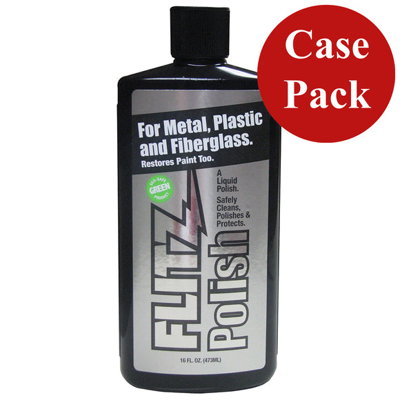 Flitz Polish - 16oz Liquid Bottle - *Case of 6* [LQ 04506CASE]