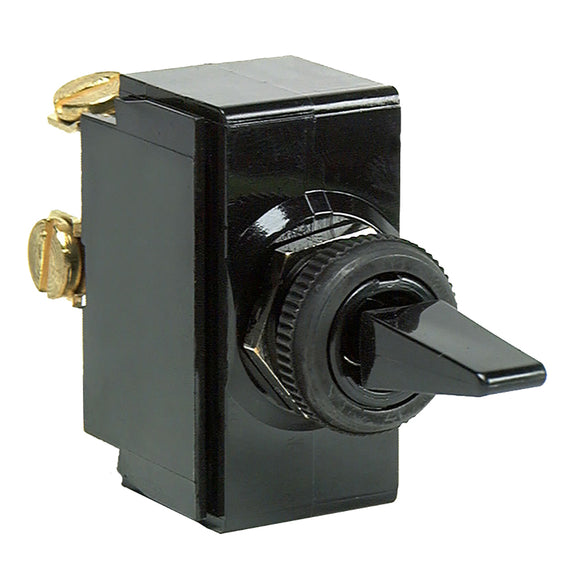 Cole Hersee Interruptor de palanca estándar SPST On-Off 2 tornillos [54100-BP]