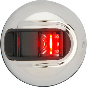 Luz de navegación de montaje en superficie vertical Attwood LightArmor - Puerto (rojo) - Acero inoxidable - 2NM [NV3012SSR-7]