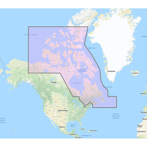 Furuno Canada North East - Gráficos vectoriales, fotos satelitales de resolución estándar de datos 3D - Código de desbloqueo [MM3-VNA-021]