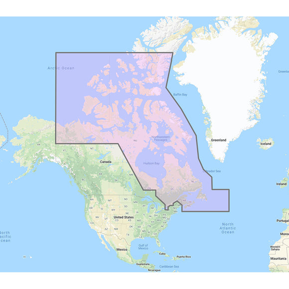 Furuno Canada North East - Gráficos vectoriales, fotos satelitales de resolución estándar de datos 3D - Código de desbloqueo [MM3-VNA-021]