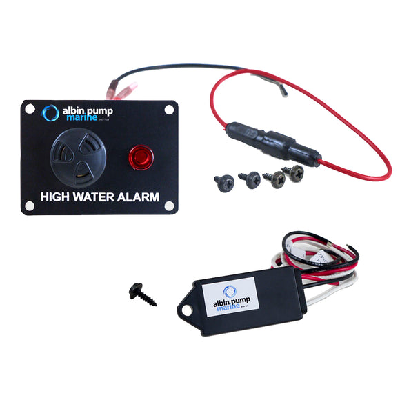 Alarma digital de agua alta de bomba Albin - 12V [01-69-041]