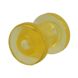CE Smith Bow Roller - PVC amarillo - DI de 3" x 1/2" [29542]
