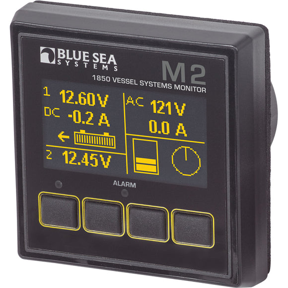 Monitor de sistemas de embarcaciones Blue Sea 1850 M2 [1850]