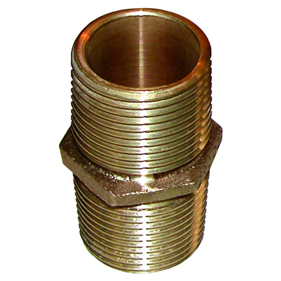 Niple para tubo de bronce GROCO - 1