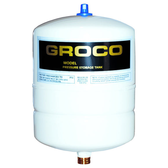 Tanque de almacenamiento a presión GROCO - Disminución de 0,5 galones [PST-1]