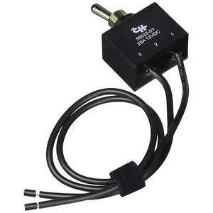 Cole Hersee Interruptor de palanca sellado SPST (encendido)-apagado 2 cables [55025-01-BP]