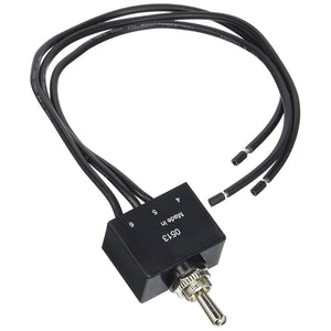 Cole Hersee Interruptor de palanca sellado SPDT On-Off-On 3 cables [55025-02-BP]