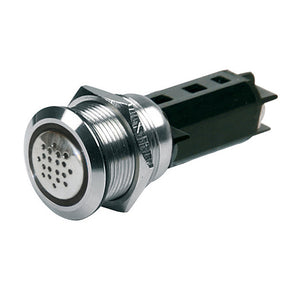 Interruptor pulsador BEP 24V Zumbador - LED rojo [80-511-0010-00]