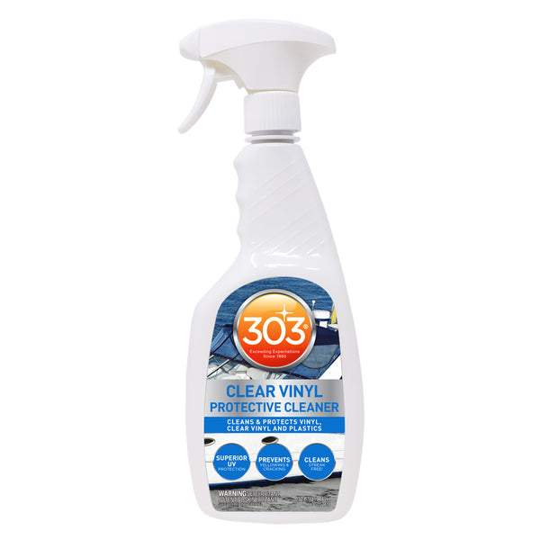 303 Marine Clear Vinyl Protective Cleaner 32oz 30215 – El Capitan Marine   Fishing Center