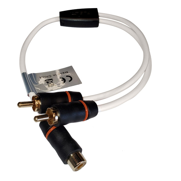 Divisor de cable RCA estándar FUSION - 1 hembra a 2 macho - 1 [010-12895-00]