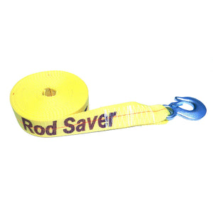 Reemplazo de la correa del cabrestante de servicio pesado Rod Saver - Amarillo - 2" x 20 [WSY20]