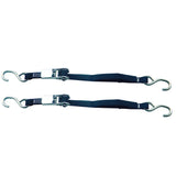 Rod Saver Stainless Steel Ratchet Tie-Down - 1" x 6 - Pair [SSRTD6]