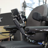 Soporte para teléfono RAM Mount X-Grip para reposabrazos de silla de ruedas [RAM-B-238-WCT-2-UN7]
