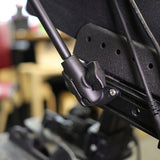 Soporte para teléfono RAM Mount X-Grip para rieles de asiento de silla de ruedas [RAM-B-238-WCT-9-UN7]