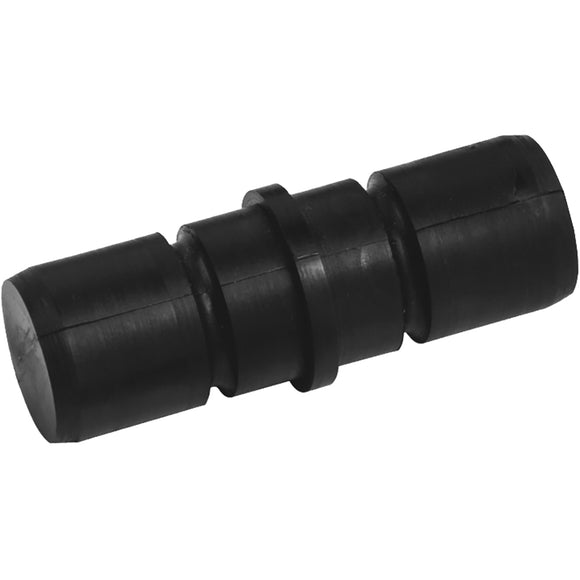 Conector de tubo de nylon Sea-Dog - Negro - 7/8