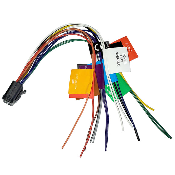 Cable de alimentación/altavoz FUSION p/MS-RA670 MS-RA770 estéreo (puerto A) [010-12813-00]