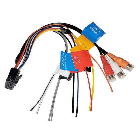 Arnés de cables FUSION para estéreo MS-SRX400 (puerto D) [010-12814-00]