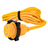 Cable de extensión marino Camco Power Grip de 30 amperios - 50 Adaptador de bloqueo M/F-Lock [55613]