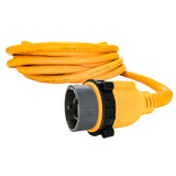 Cable de extensión marino Camco Power Grip de 50 amperios - 50 M-Locking/F-Locking Adapter [55623]