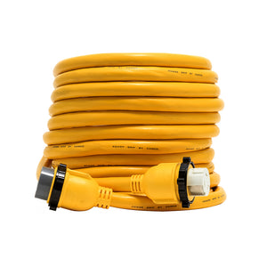 Cable de extensión marino Camco Power Grip de 50 amperios - 50 M-Locking/F-Locking Adapter [55623]