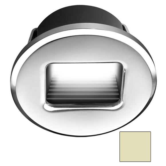 i2Systems Ember E1150Z Snap-In - Cromo pulido - Redondo - Luz blanca cálida [E1150Z-11CAB]