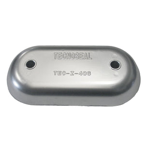 Ánodo de placa de casco de magnesio Tecnoseal 8-3/8" x 4-1/32" x 1-1/16" [TEC-Z-406MG]