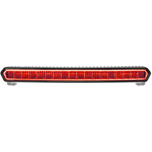 RIGID Industries SR-L Series Marine Barra de luces LED negra de 20" - Luz blanca con halo rojo [62102]