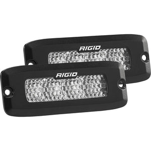 RIGID Industries SR-Q Series PRO Spot Diffuse LED - Montaje empotrado - Par - Negro [925513BLK]