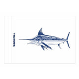 Tigress White Marlin Release Flag - 12" x 18" [88421]