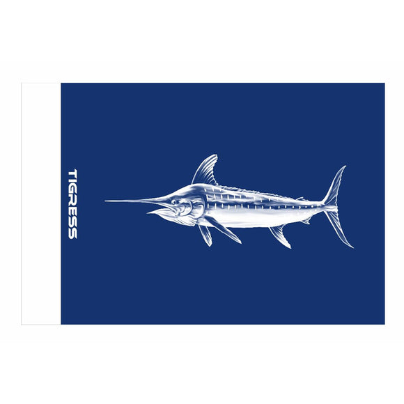 Tigress Blue Marlin Release Flag - 12