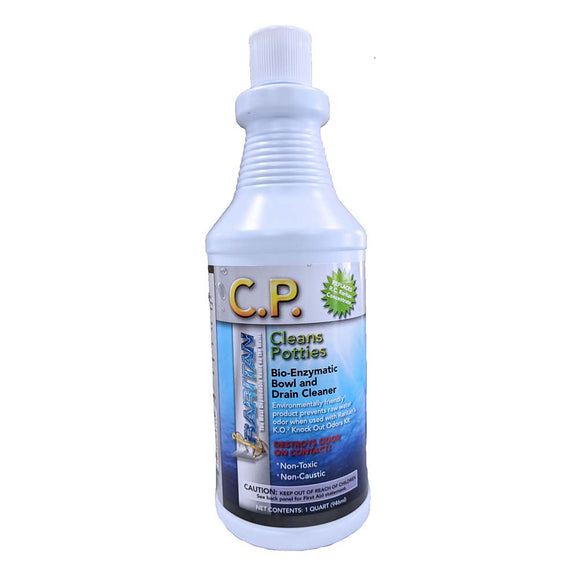 Raritan C.P. Cleans Potties Bio-Enzymatic Bowl Cleaner - 32oz Bottle [1PCP32]