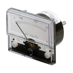 Voltímetro CA Paneltronics 1-1/2" 0-300 VCA Analógico [289-050]