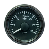 Manómetro de freno VDO SingleViu 52mm (2-1/16") - 30 Bar - 0-4.5V [A2C3832720030]