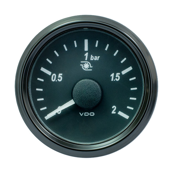 Manómetro Turbo VDO SingleViu de 52 mm (2-1/16