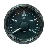Indicador de temperatura de aceite VDO SingleViu de 52 mm (2-1/16") - Euro - 150 C - 322-18 Ohm [A2C3833390030]