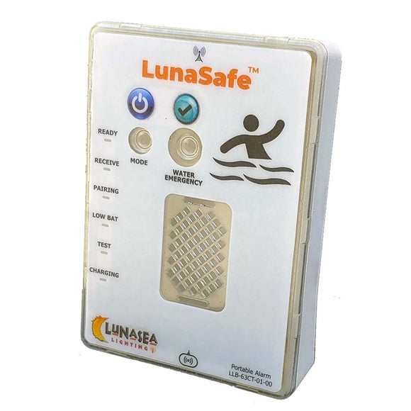 Controlador Lunasea con receptor de alarma audible con luz estroboscópica Qi recargable [LLB-63CT-01-00]