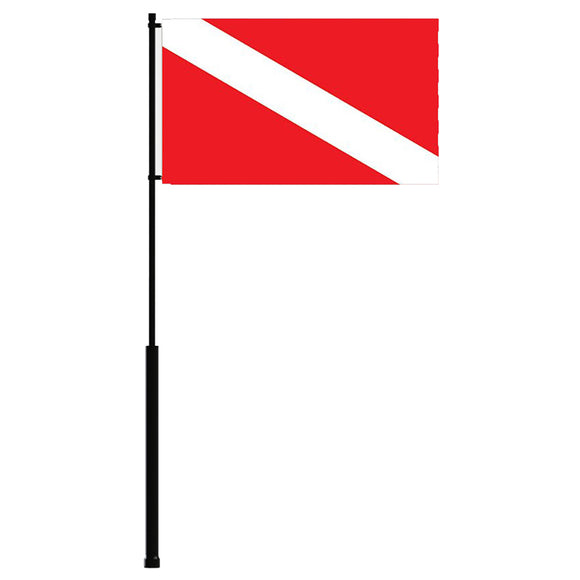 Mástil de bandera de la serie Mate - 72