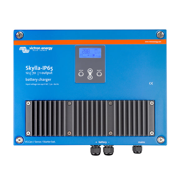 Victron Skylla-IP65 12/70 1+1 120-240VAC Cargador de batería [SKY012070000]