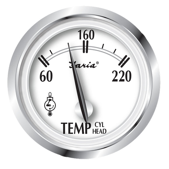 Faria Newport SS Medidor de temperatura de culata de 2