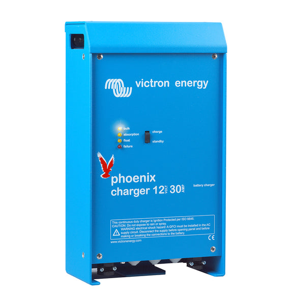 Cargador Victron Phoenix - 12V - 30A (2+1) - 120-240VAC [PCH012030001]