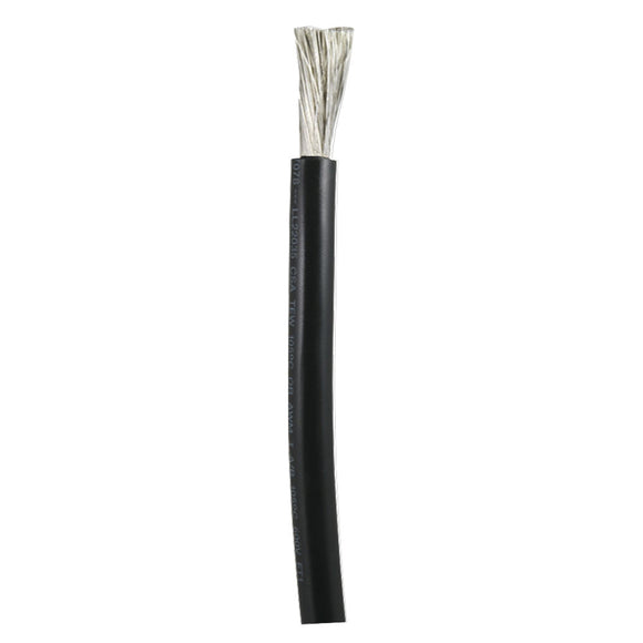 Ancor Cable de batería de cobre estañado, 3/0 AWG (81 mm2) - Negro - Vendido por pie [1180-FT]