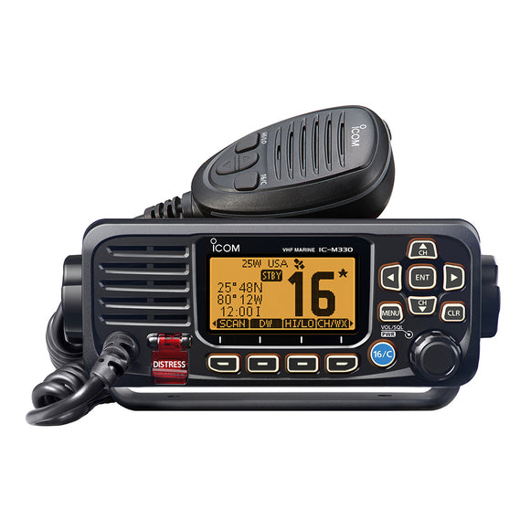 Icom M330 VHF Radio compacta - Negro [M330 51]