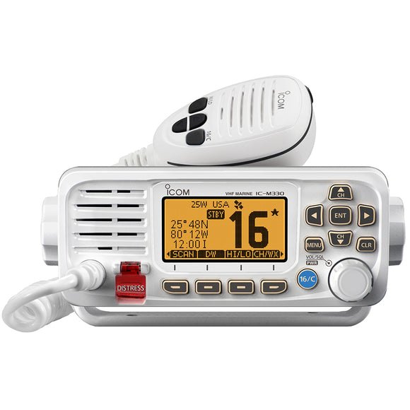 Icom M330 VHF Radio compacta - Blanco [M330 61]