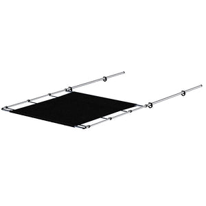 Pantalla eléctrica SureShade PTX - 57" de ancho - Acero inoxidable - Negro [2021026400]